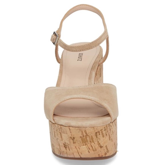 NWT SCHUTZ Heloise Platform Wedge Sandal - Picture 3 of 3